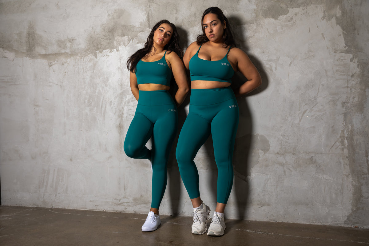 Evolve Crop Teal